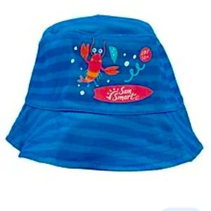 Toddler Kids Bucket Sun Hat  UPF 50+ Protects Face & Ears One Size Fits Most
